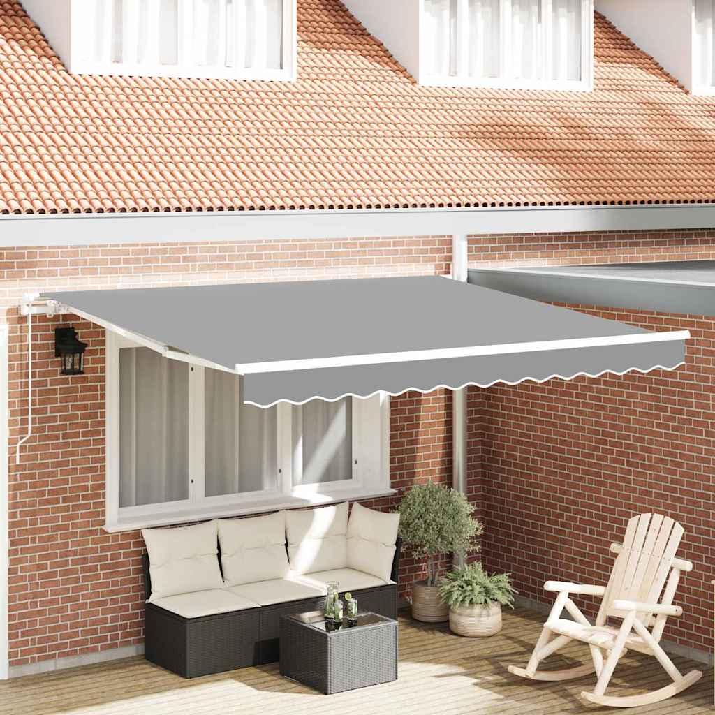 Markizės rėmas Balta 350 x 250 cm Aliuminis