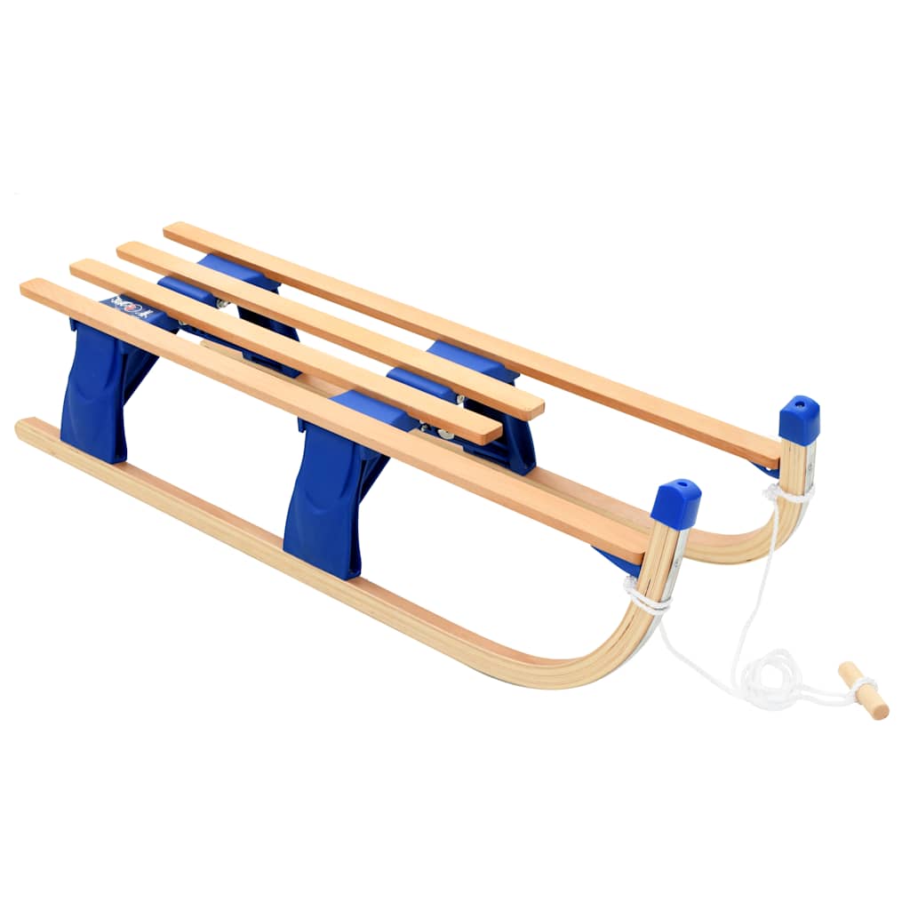 Foldable sled, wooden, 110cm