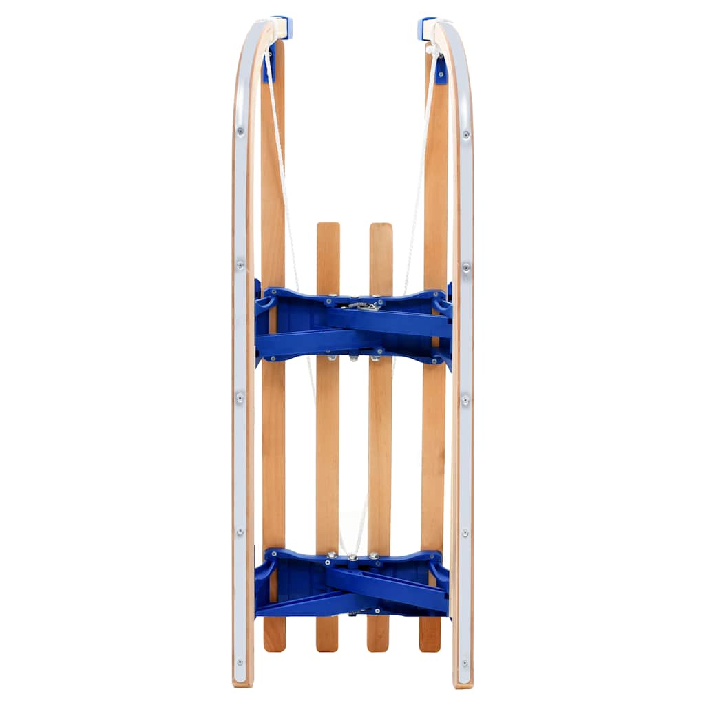 Foldable sled, wooden, 110cm