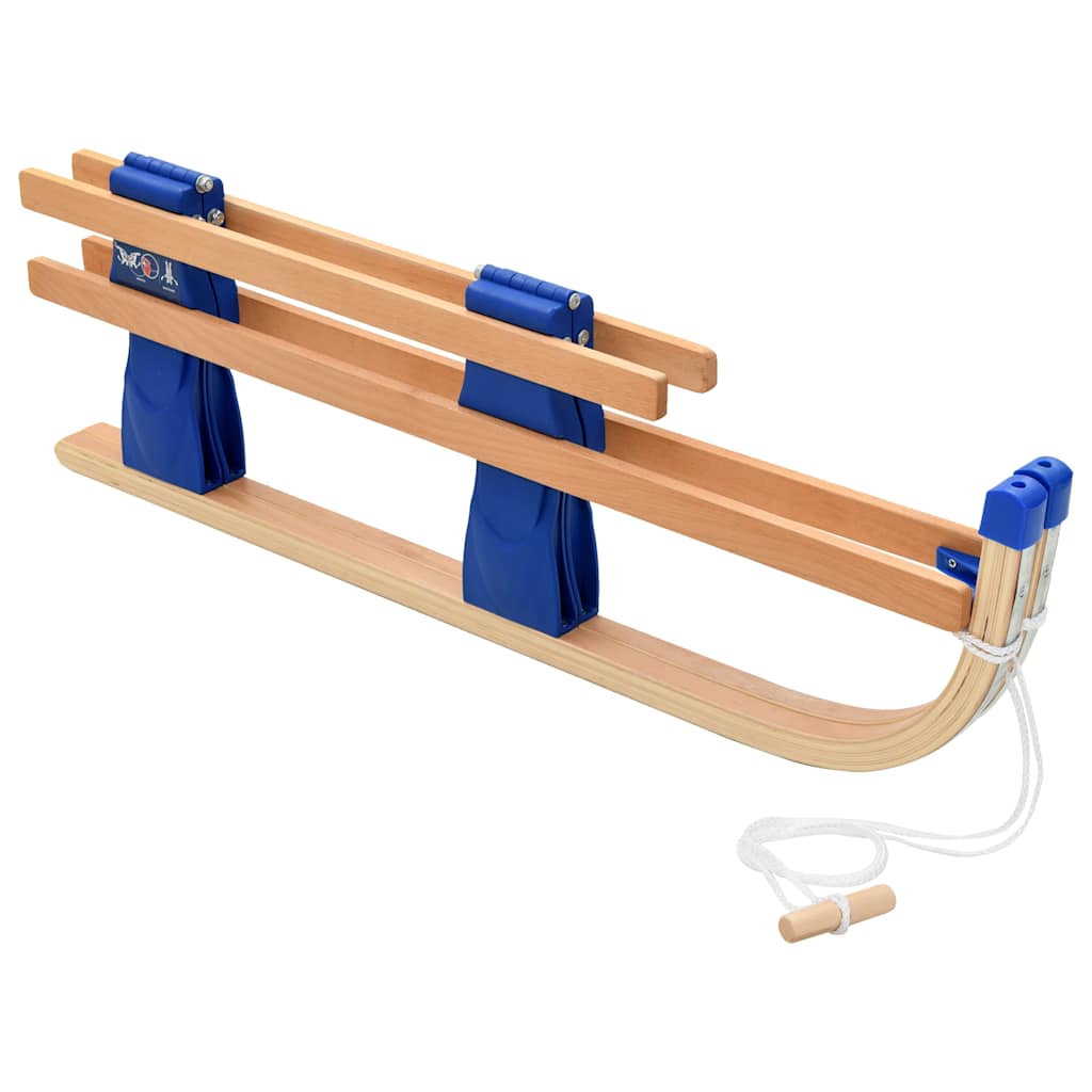 Foldable sled, wooden, 110cm