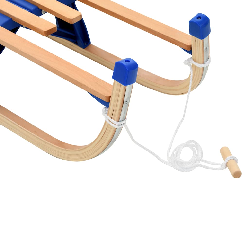 Foldable sled, wooden, 110cm