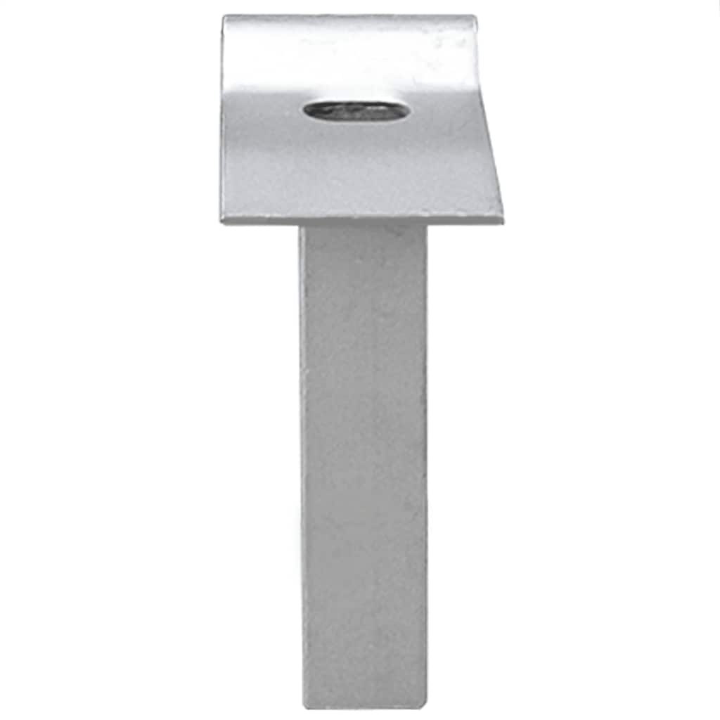 Mesh garden gate, galvanized steel, 300x75 cm, grey