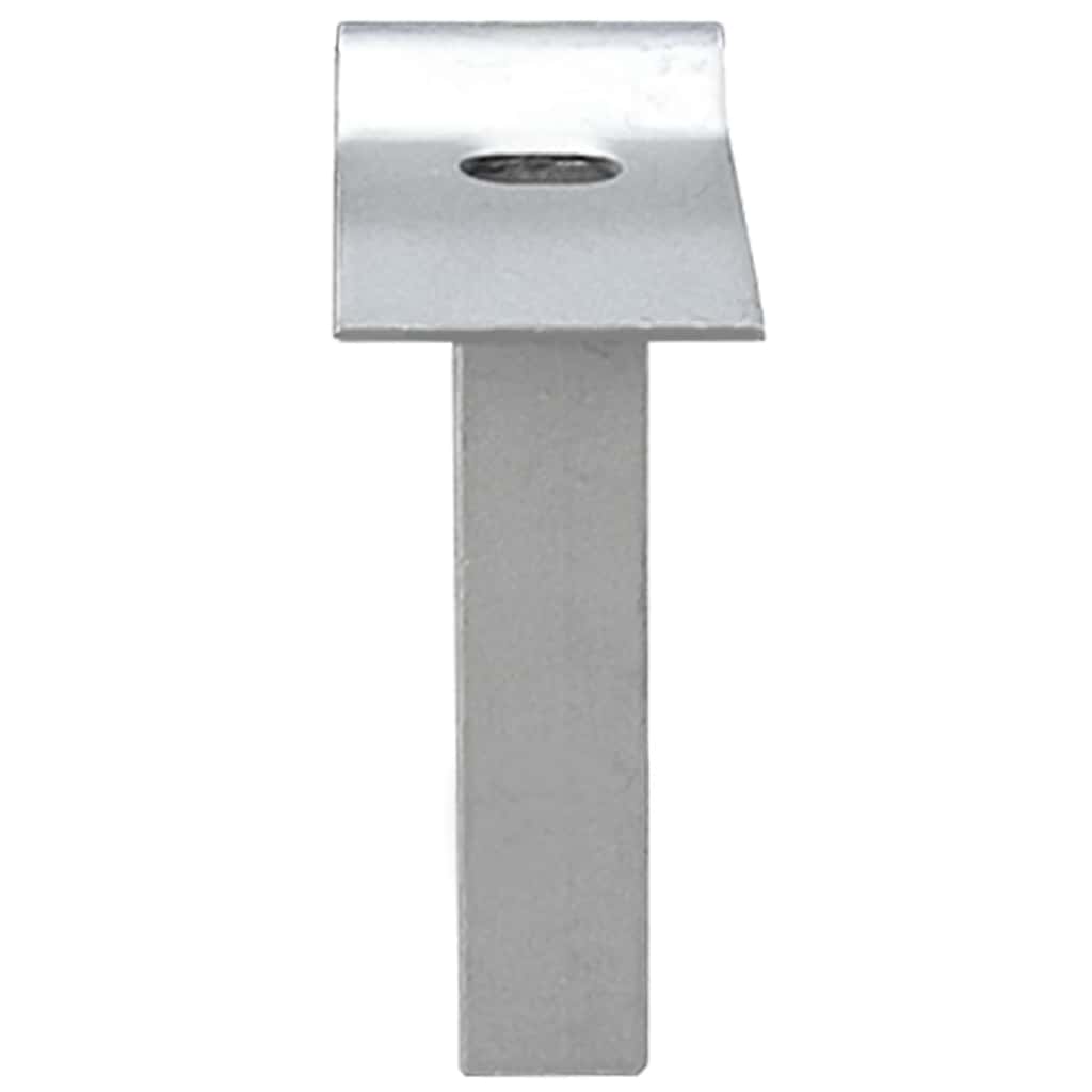 Mesh Garden Gate, Galvanized Steel, 400x175 cm, Gray