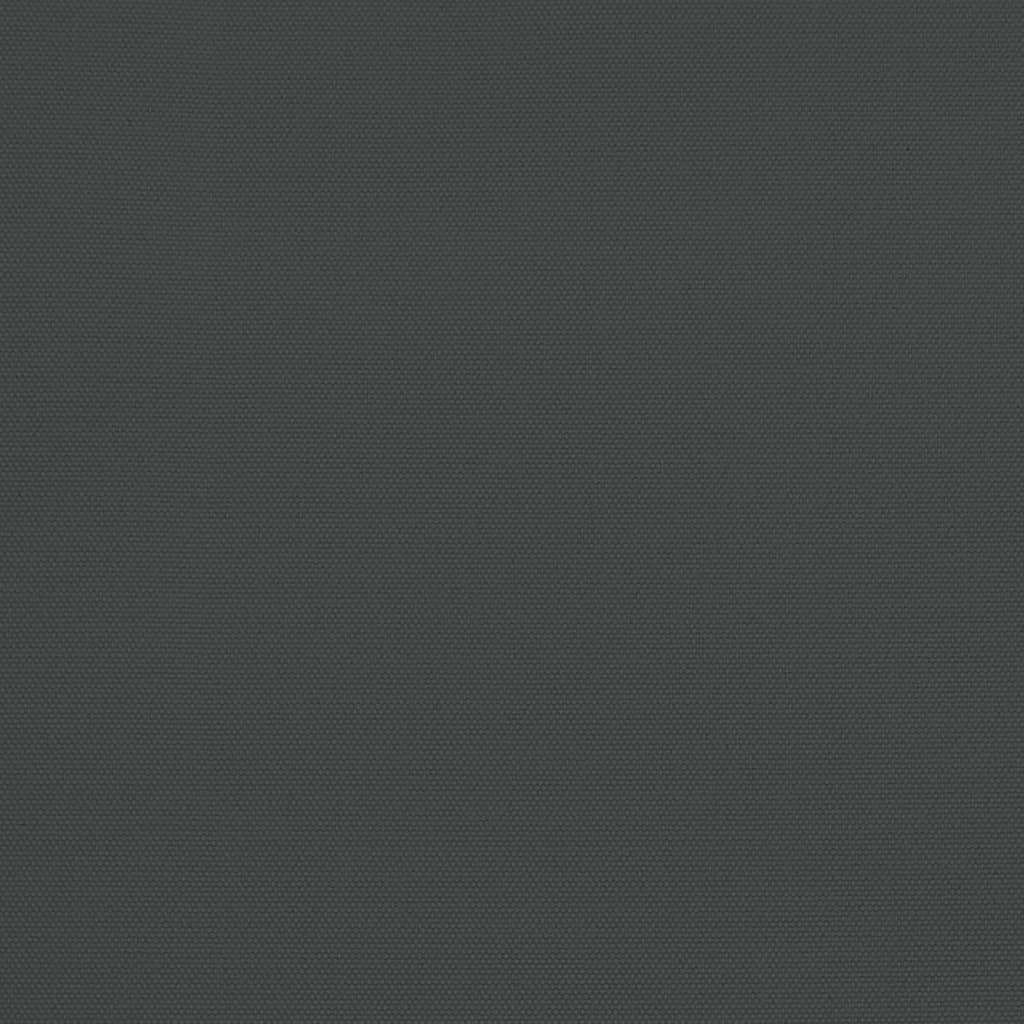 Balkono skėtis su aliuminio stulpu, antracito, 270x144cm