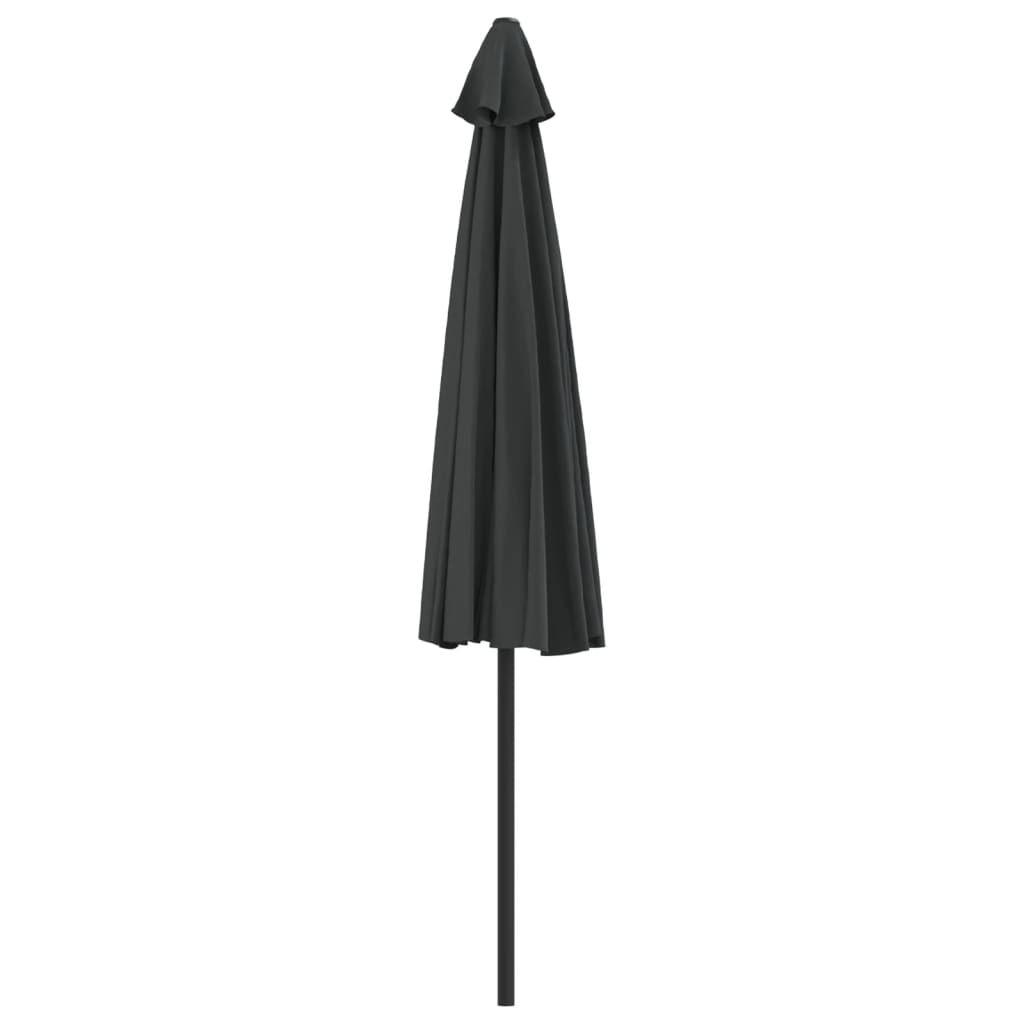 Dārza saulessargs ASHER, antracītā krāsā, 300x155x223cm