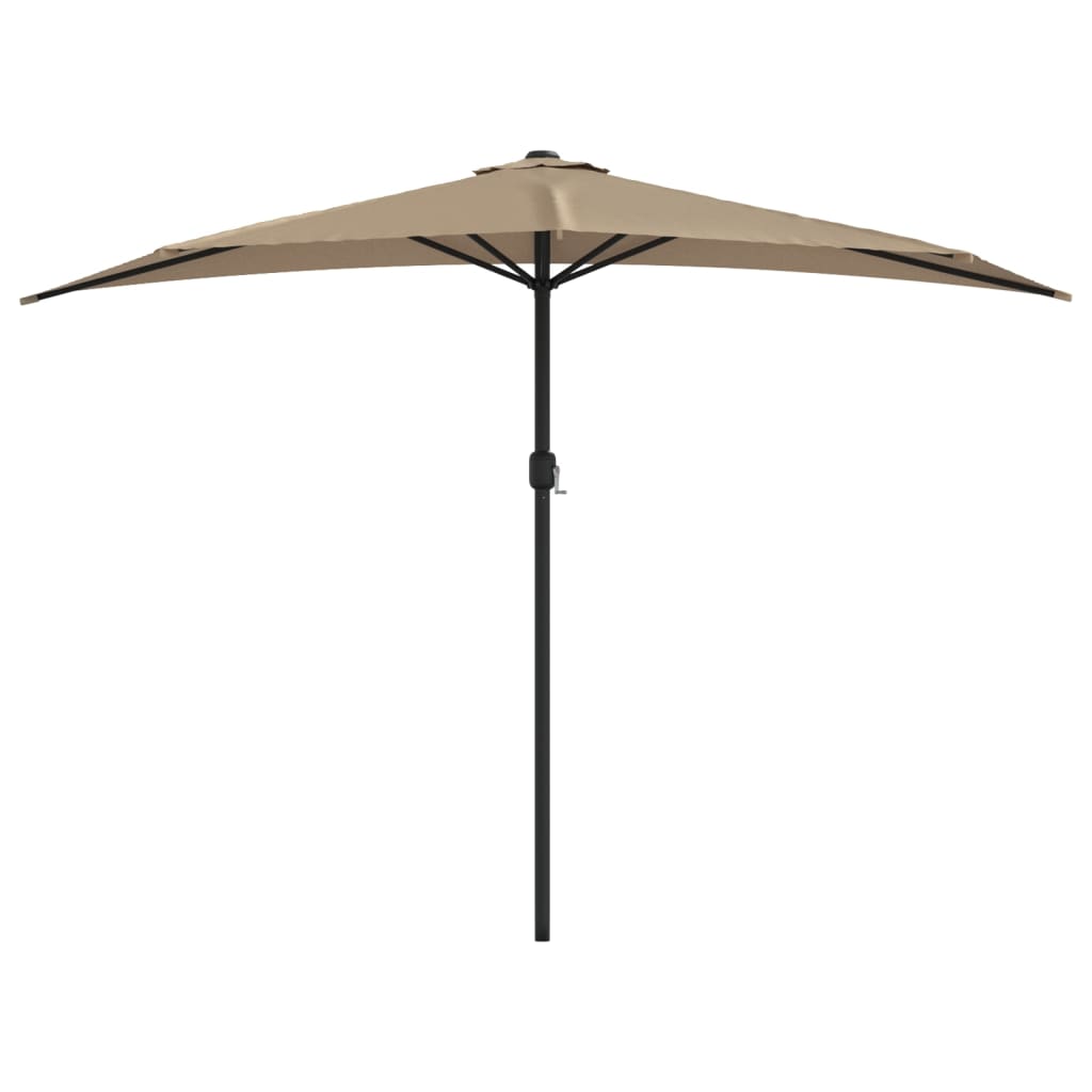 Sodo skėtis ASHER, taupe, 300x155x223cm