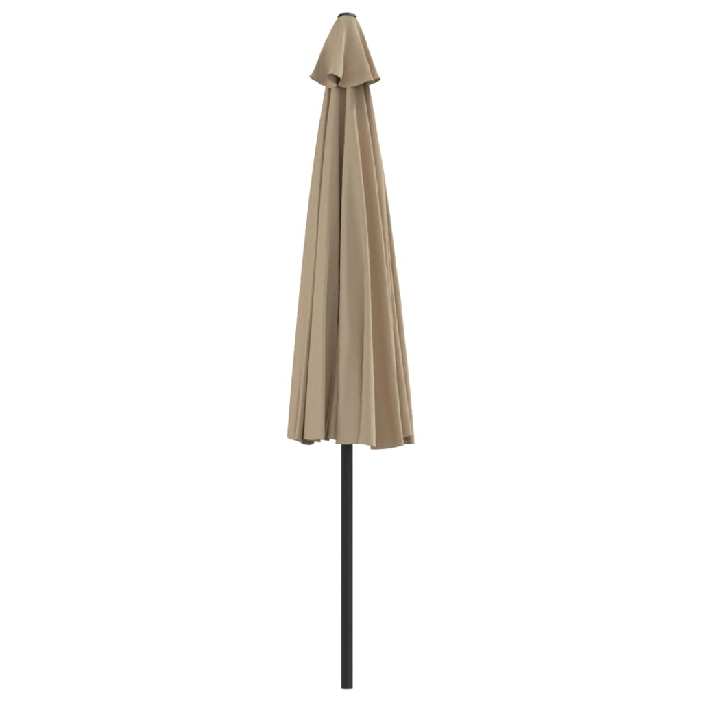 Sodo skėtis ASHER, taupe, 300x155x223cm