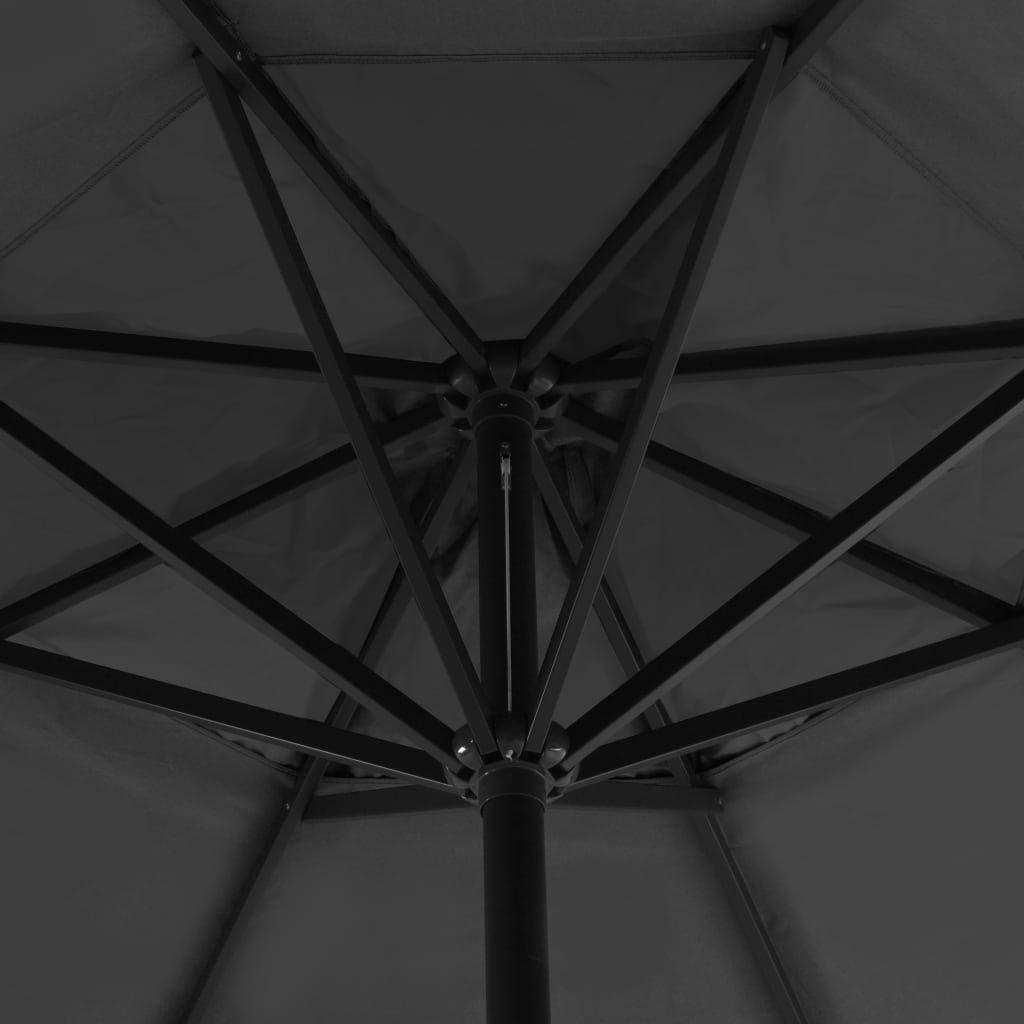 Sodo skėtis AMORY, antracitinė, 500x300cm