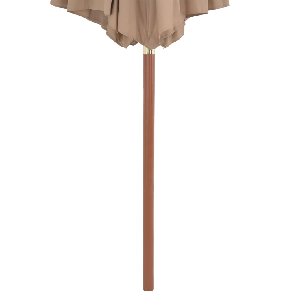 Sodo skėtis ANDERSON, taupe, 300x250cm