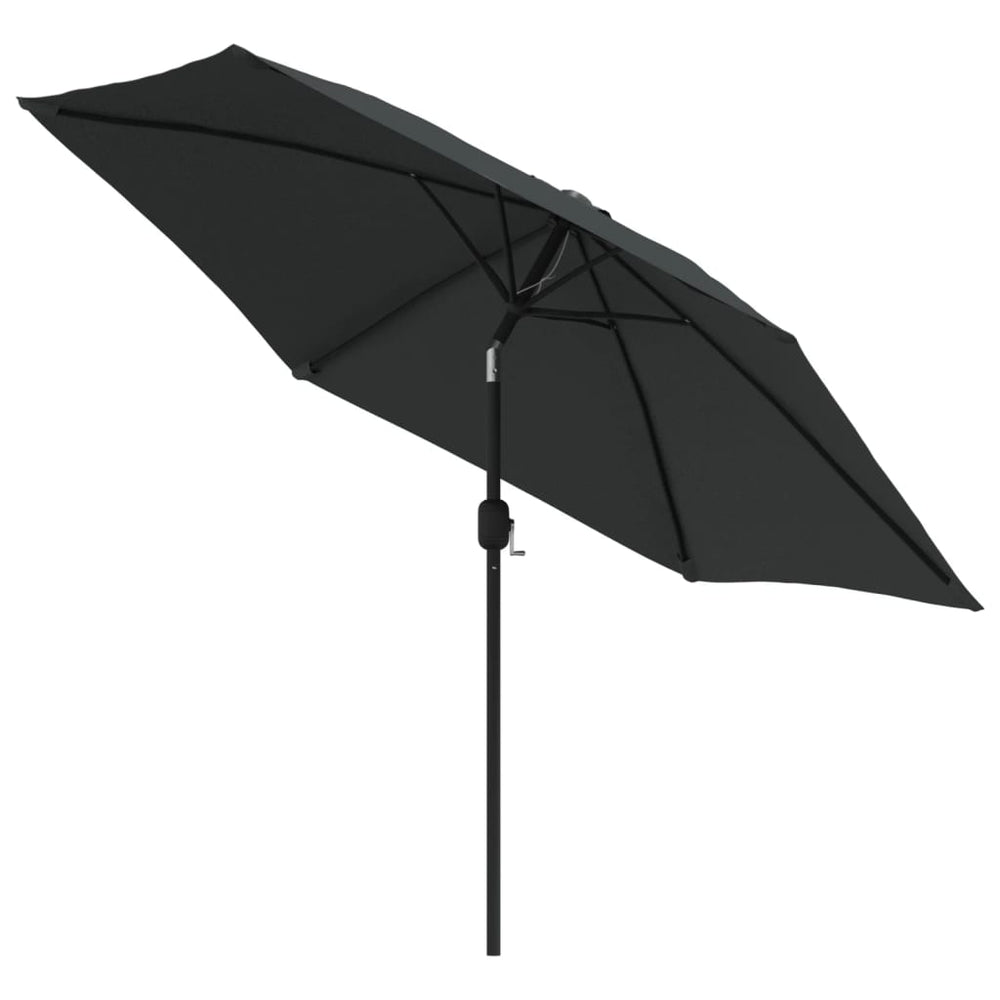 Garden Umbrella with Metal Pole, Anthracite, 300cm