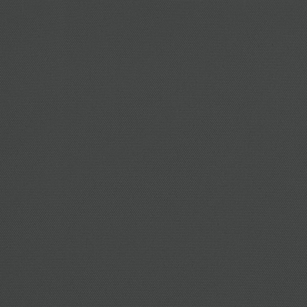 Lauko skėtis su LED ir plieniniu stulpu, antracito, 300cm
