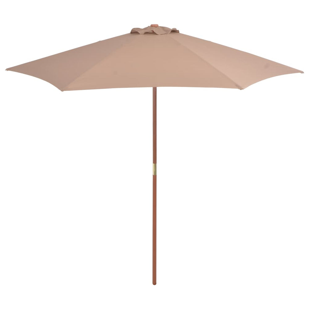 Sodo skėtis ARCHER, taupe, 270x244cm