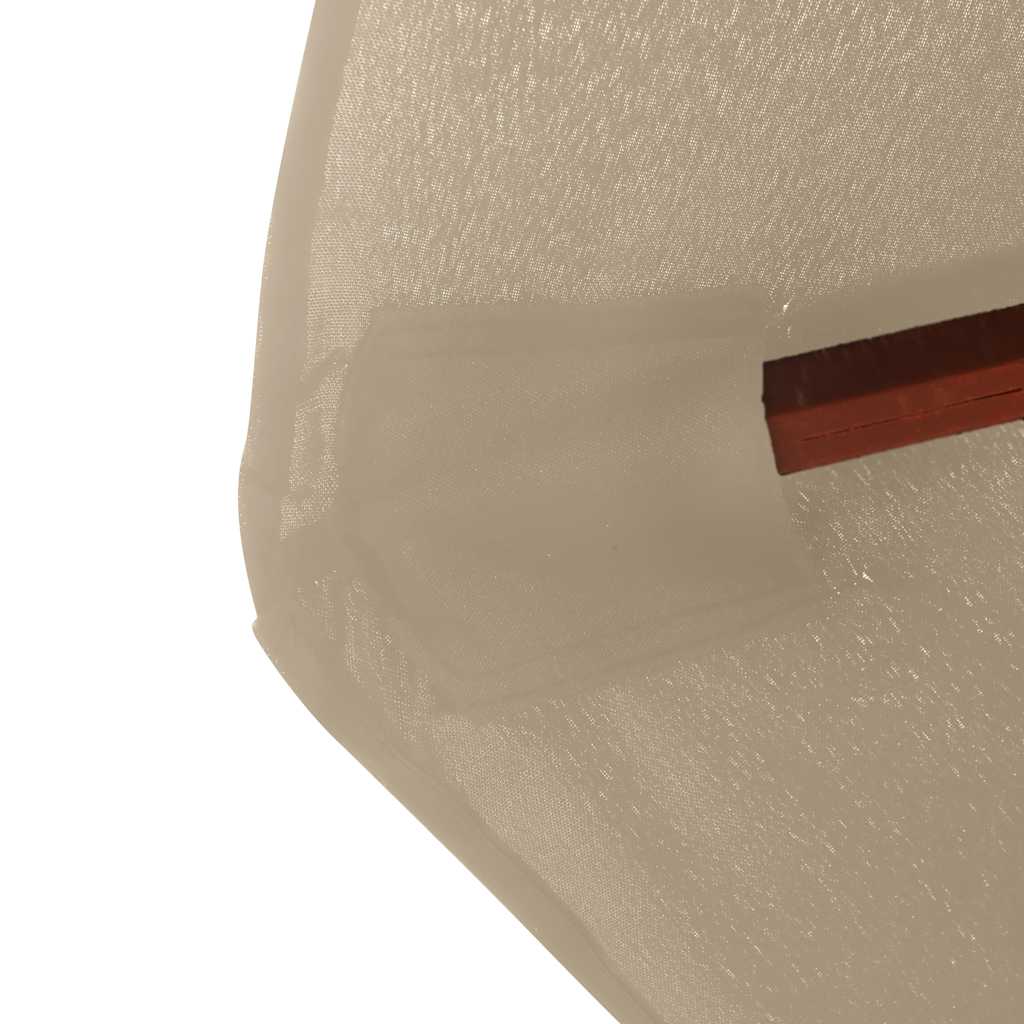 Sodo skėtis ARMAND, taupe, 350x240cm