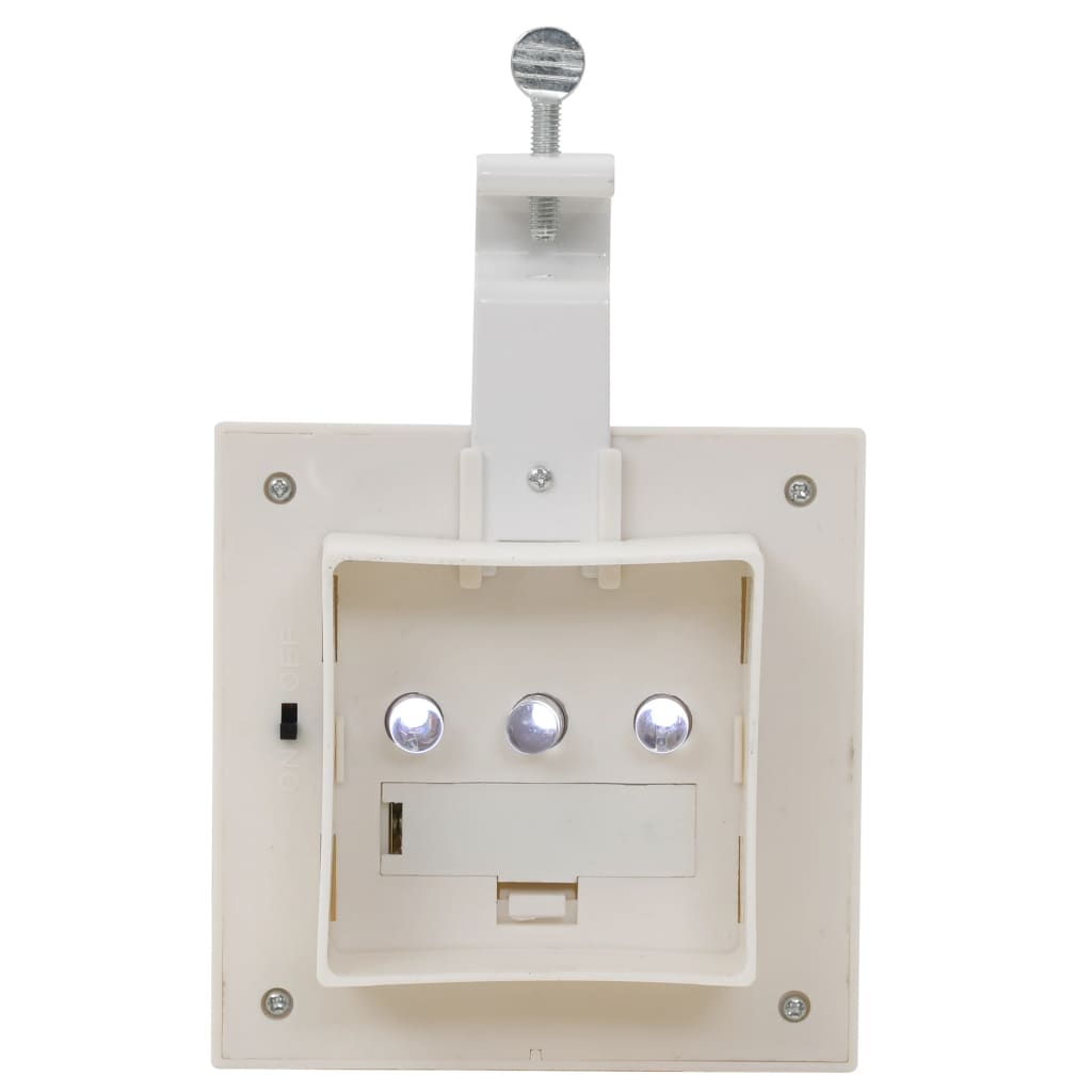 Ar saules enerģiju darbināmi āra LED gaismekļi, 6 gab., 12 cm