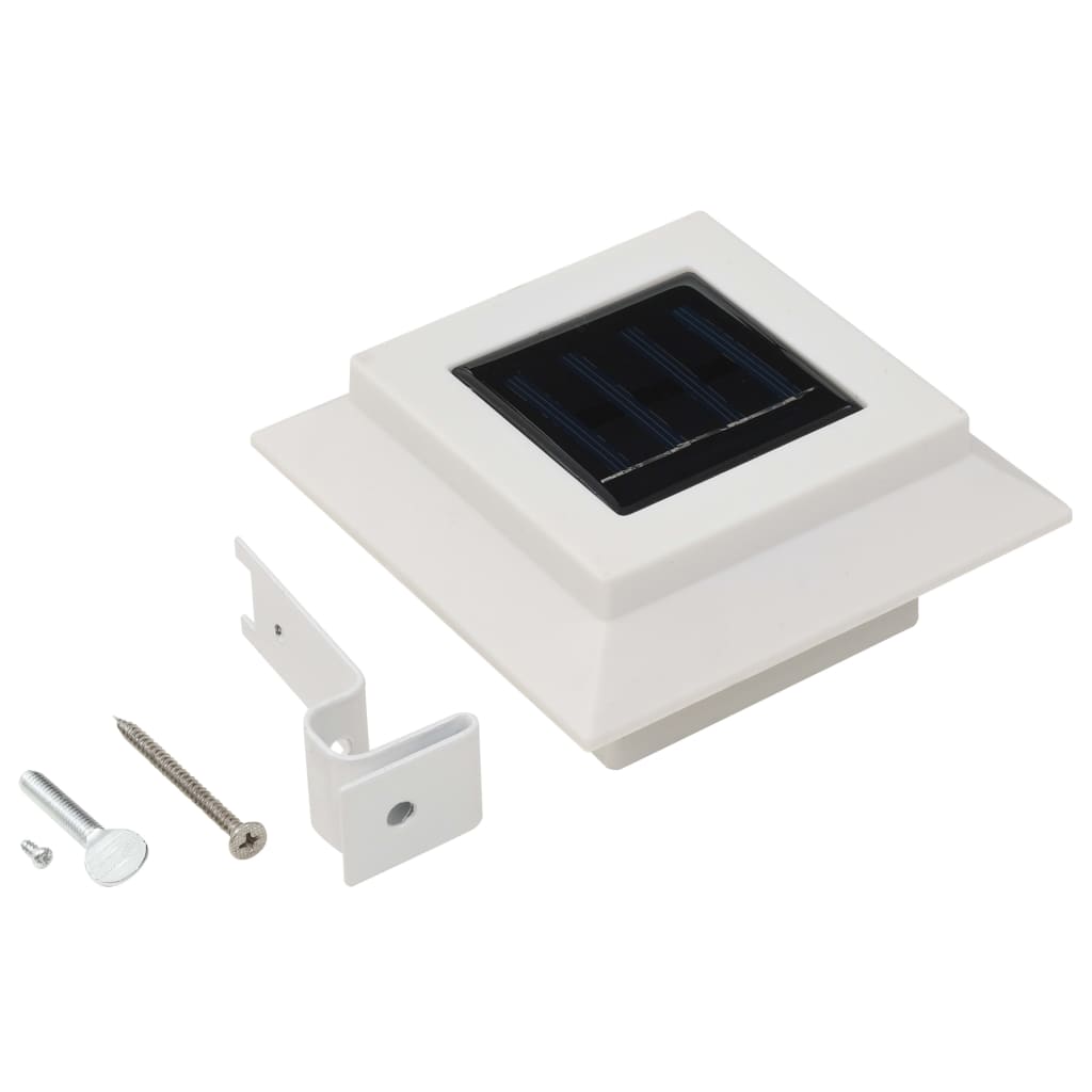 Ar saules enerģiju darbināmi āra LED gaismekļi, 6 gab., 12 cm