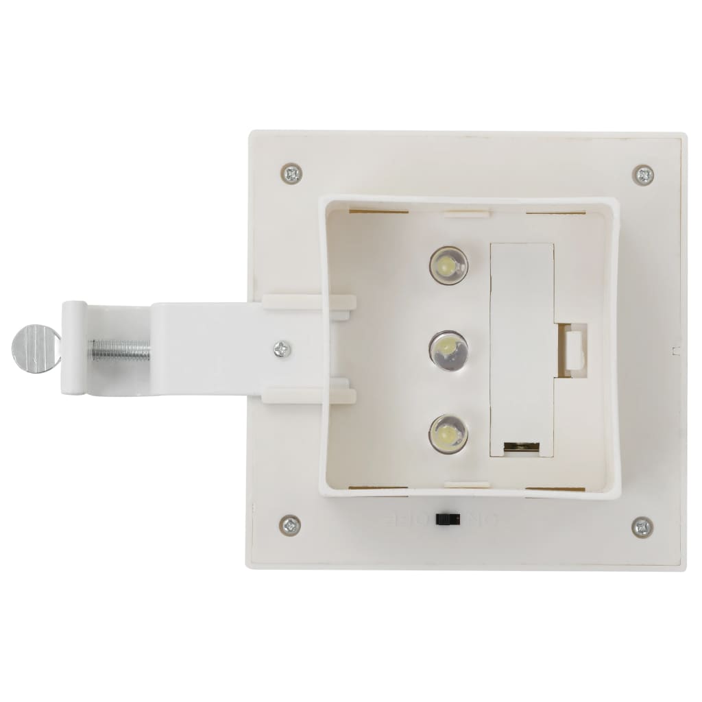 Ar saules enerģiju darbināmi āra LED gaismekļi, 6 gab., 12 cm