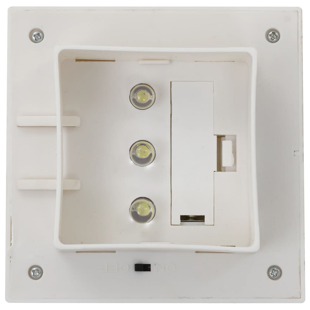 Ar saules enerģiju darbināmi āra LED gaismekļi, 6 gab., 12 cm