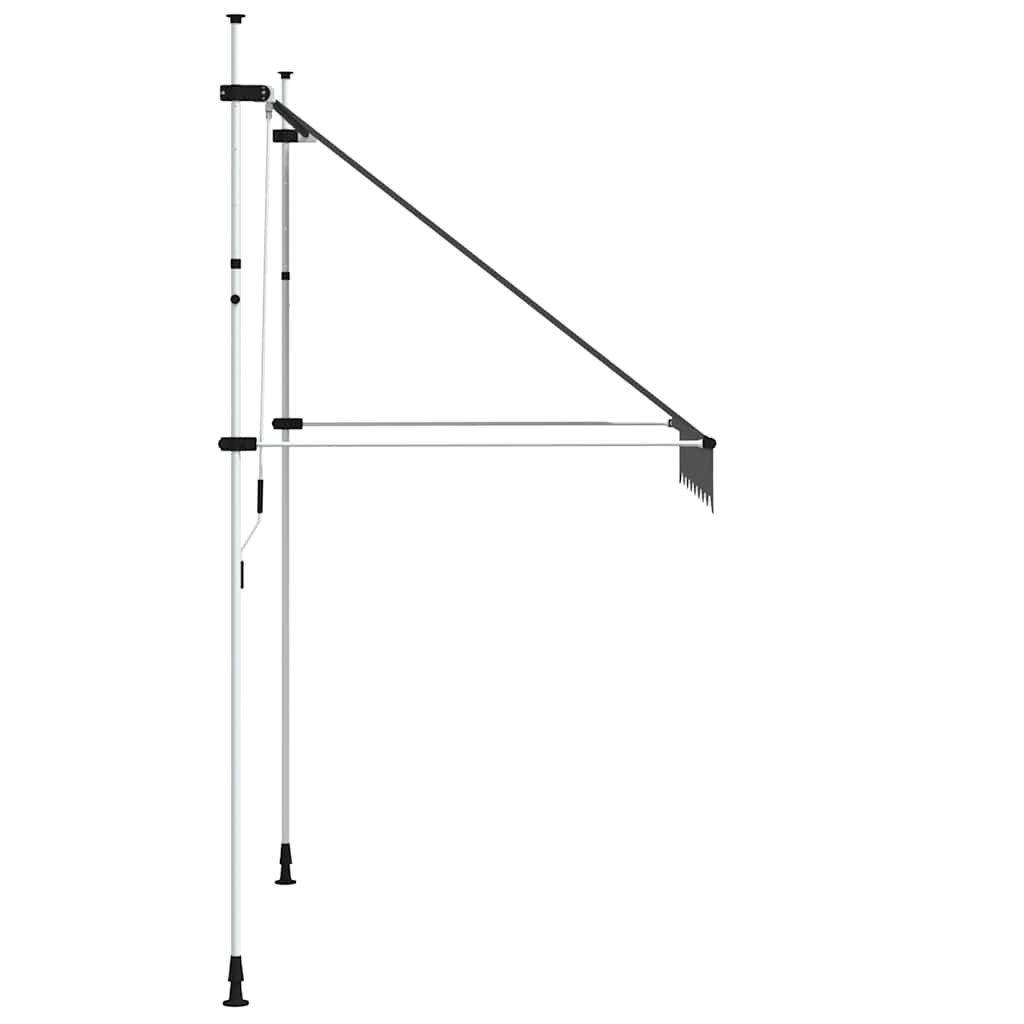 Rankiniu būdu ištraukiama markizė, antracito, 200cm