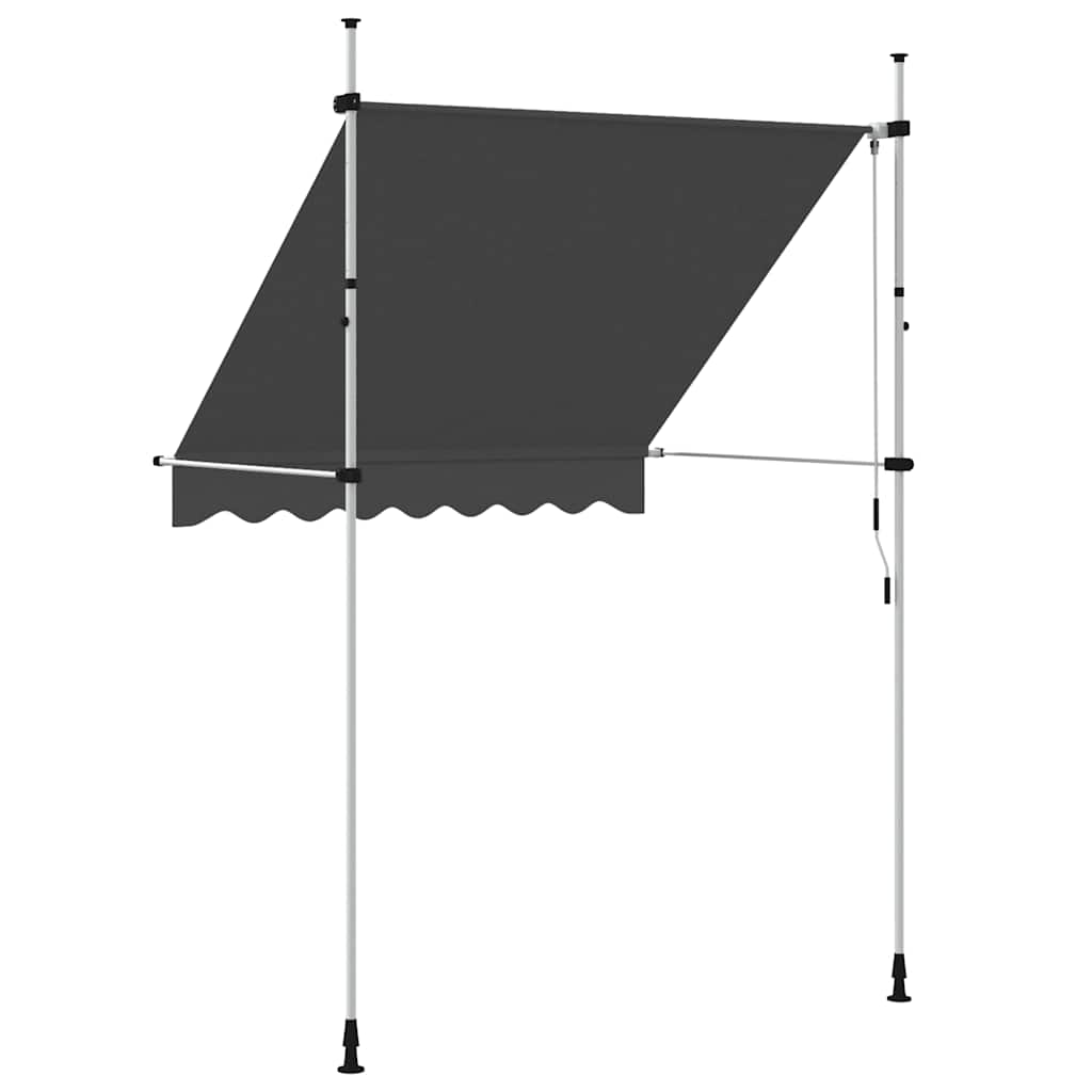 Rankiniu būdu ištraukiama markizė, antracito, 200cm