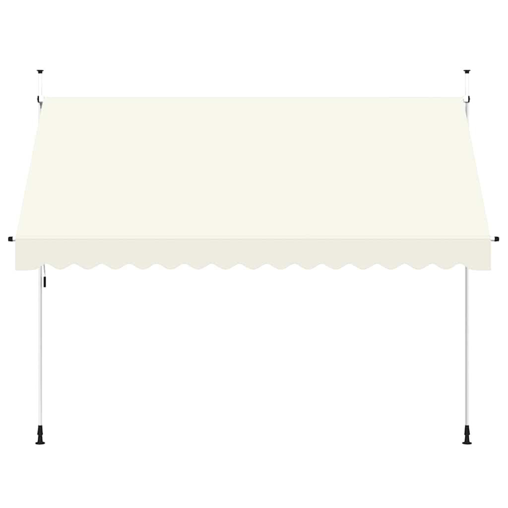 Rankiniu būdu ištraukiama markizė, 350cm, kreminės sp.
