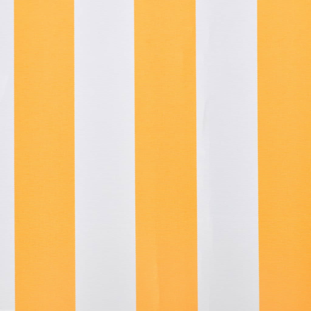 Awning cover, orange and white, 450x300cm