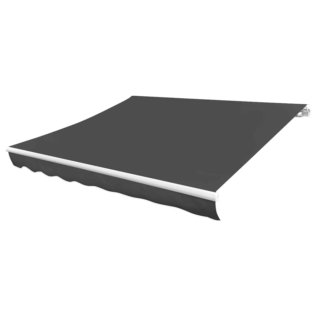 Awning canopy, anthracite, 5x3m