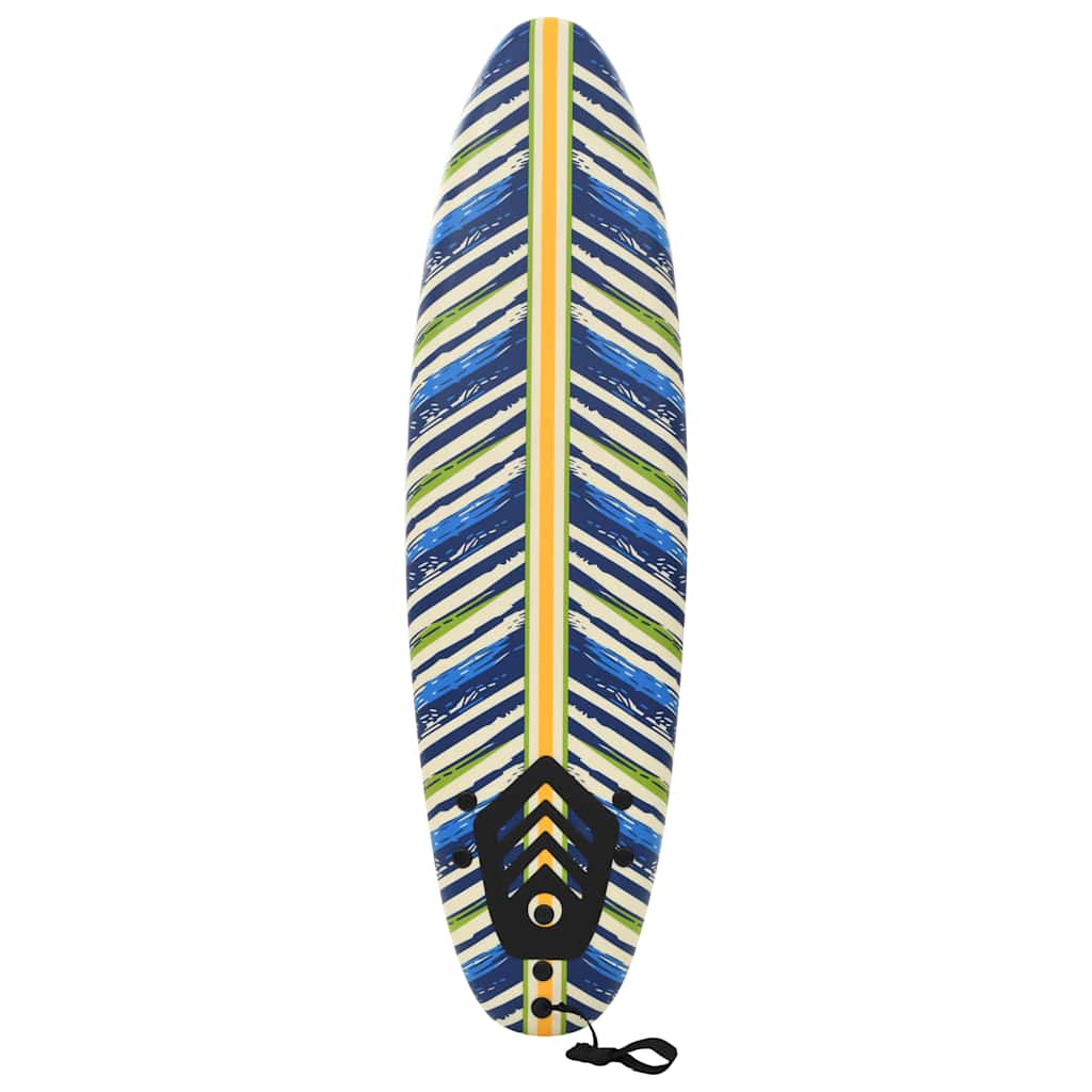 Surfboard, 170cm, leaf design