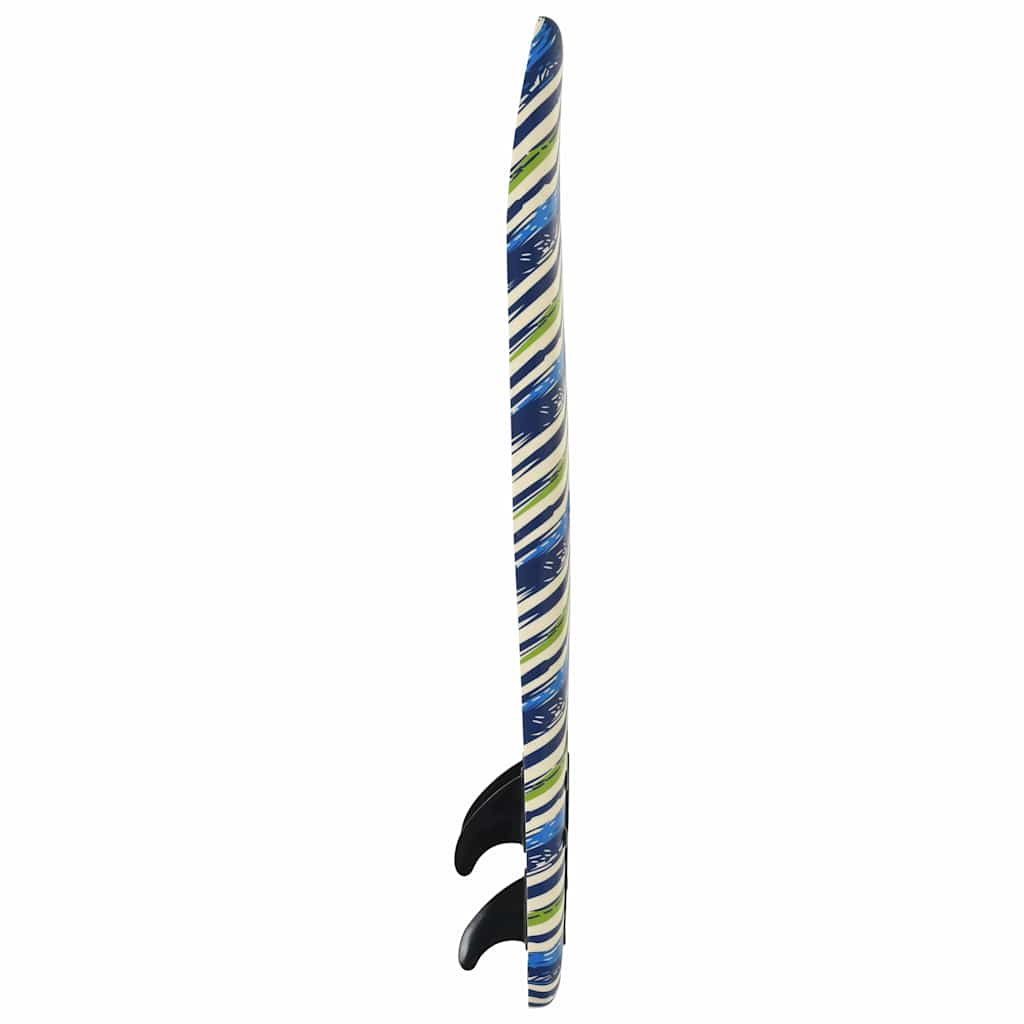 Surfboard, 170cm, leaf design