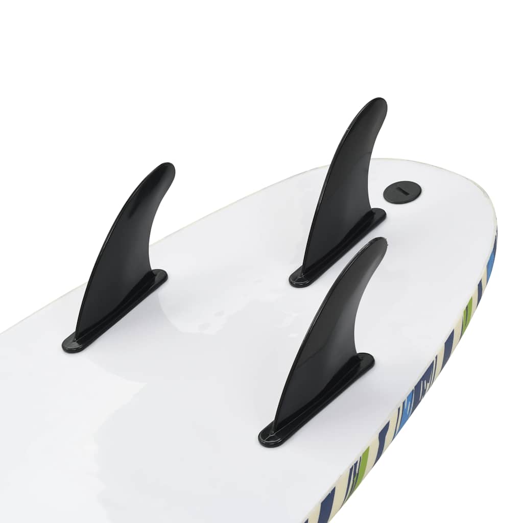 Surfboard, 170cm, leaf design