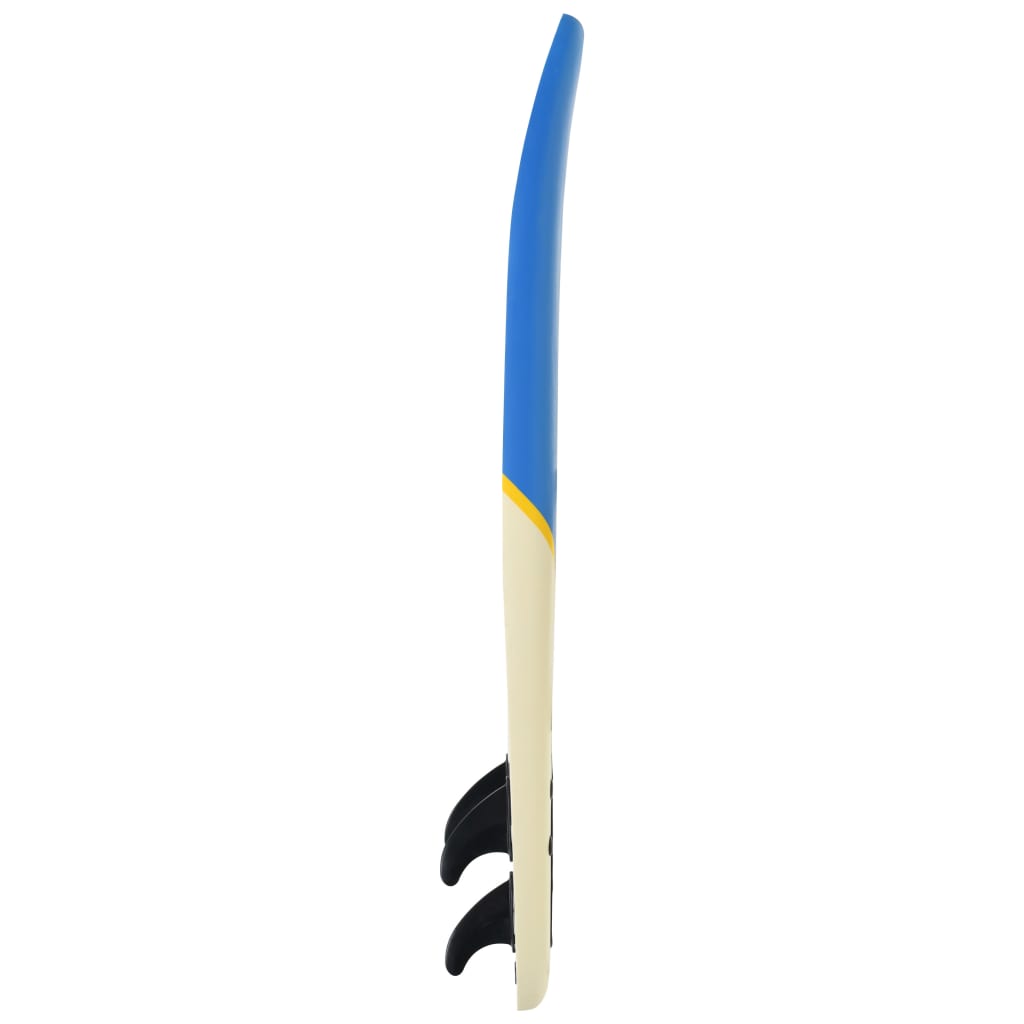 Sērfings dēlis, 170cm, zilā un krēmkrāsā