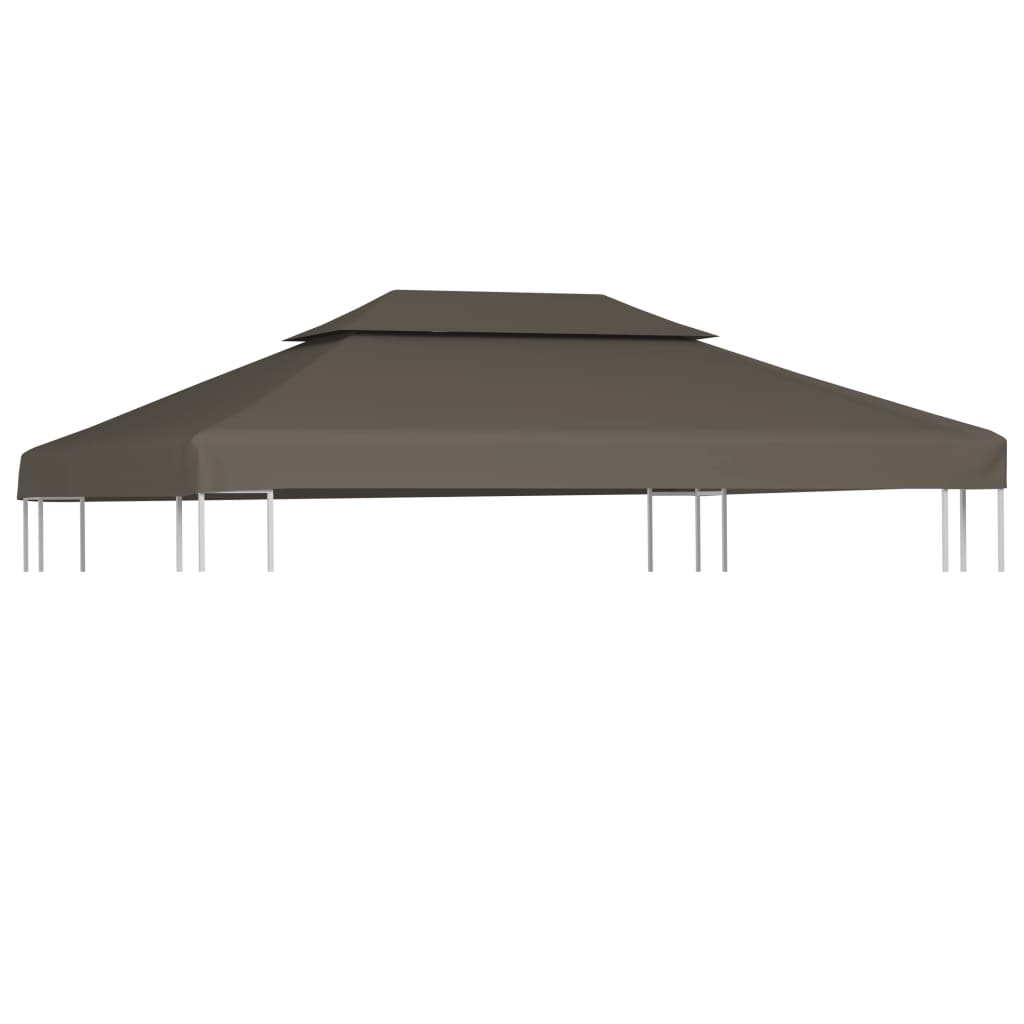 Pergola canopy, taupe, 4x3m, 310 g/m²