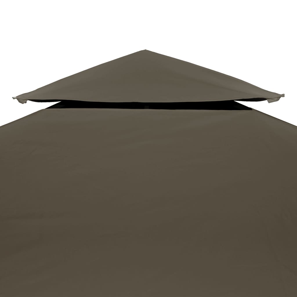 Pergola canopy, taupe, 4x3m, 310 g/m²