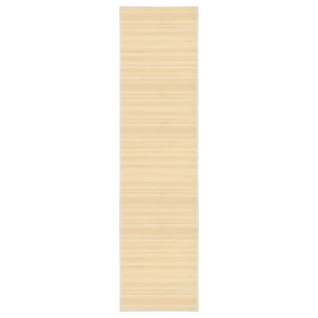 Rug, natural colour, 80x300 cm, bamboo