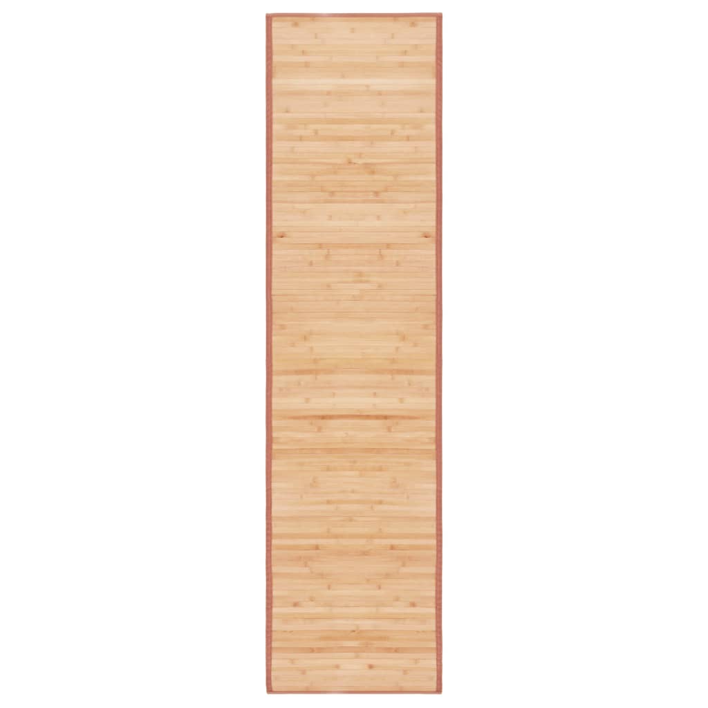 Paklājs, brūns, 80x300 cm, bambuss