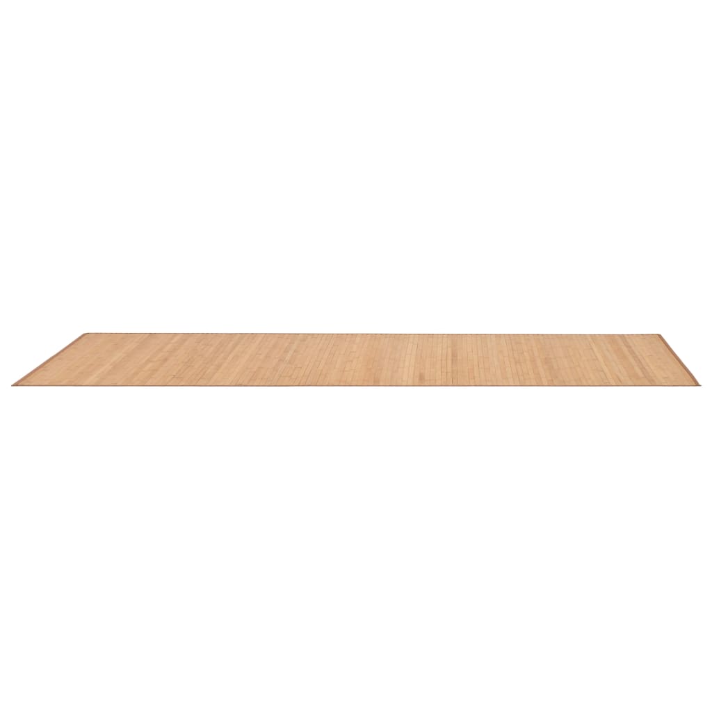 Paklājs, brūns, 80x300 cm, bambuss