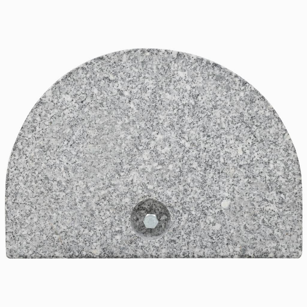 Lietussargu statīvs, granīta, 10 kg, izliekts, pelēks