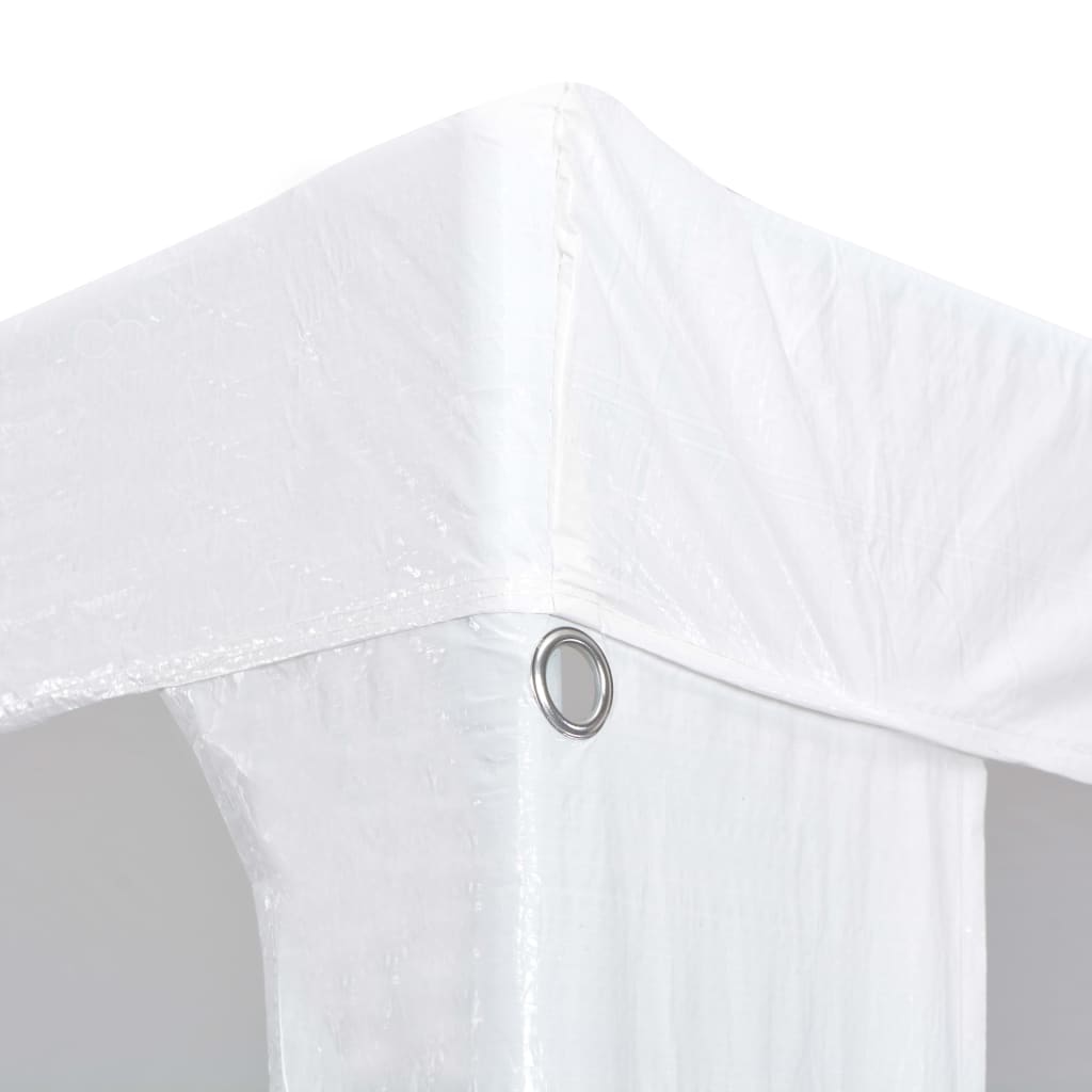 Pagaidu telts SOLAR, balta, 3x6m
