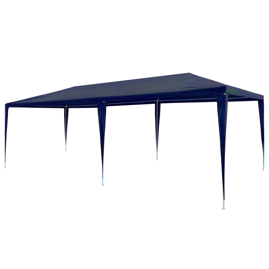 Svinību telts SOLAR, zila, 3x6m