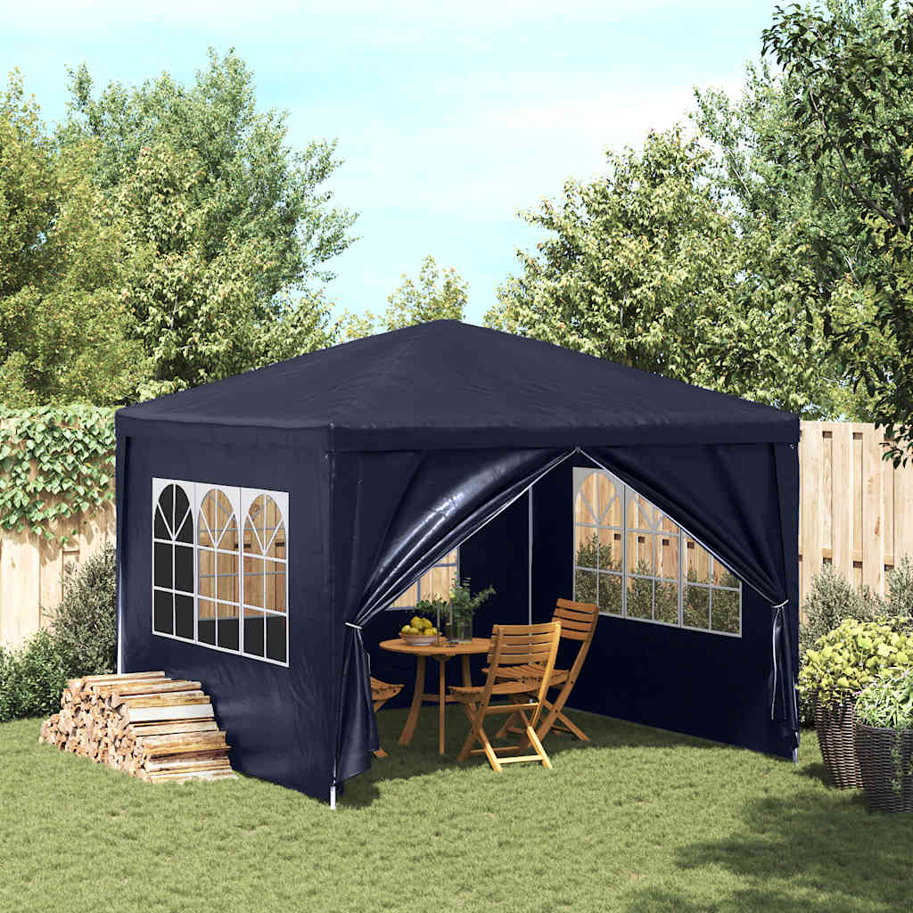 Svinību telts SOLAR, zila, 3x3m