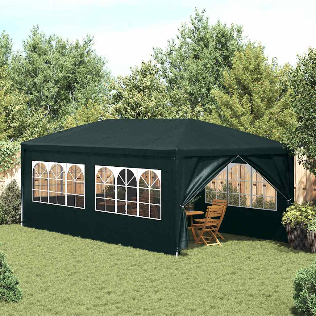 Party tent SOLAR, green, 3x9m