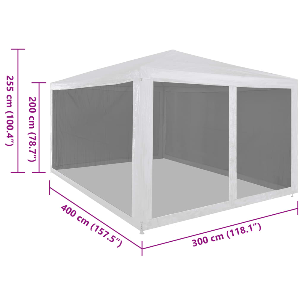 Proginė palapinė SOLAR, 4x3m