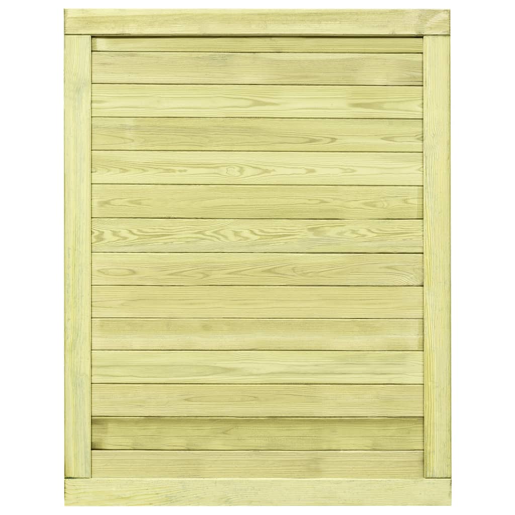 Sodo vartai, 125x100cm, impregnuota pušies mediena