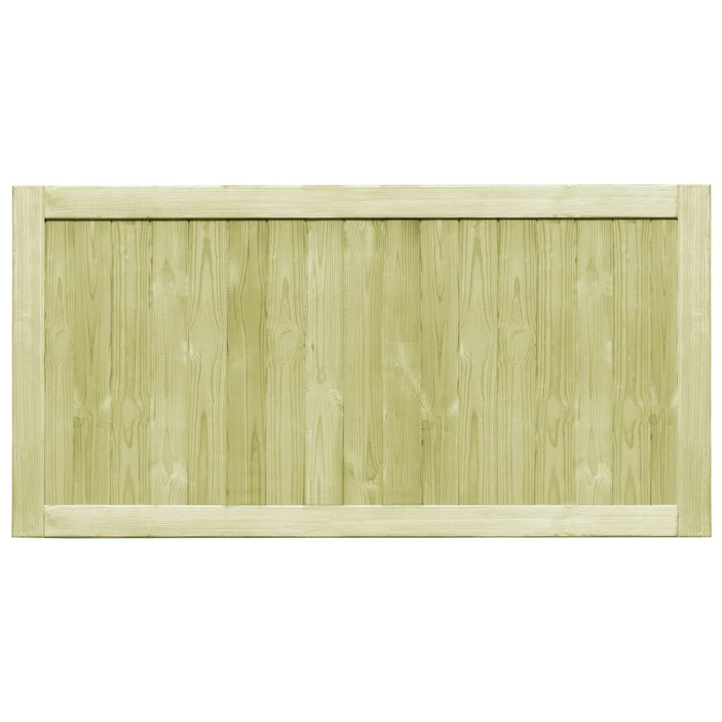 Sodo vartai, 2vnt., 300x75cm, impregnuota pušies mediena