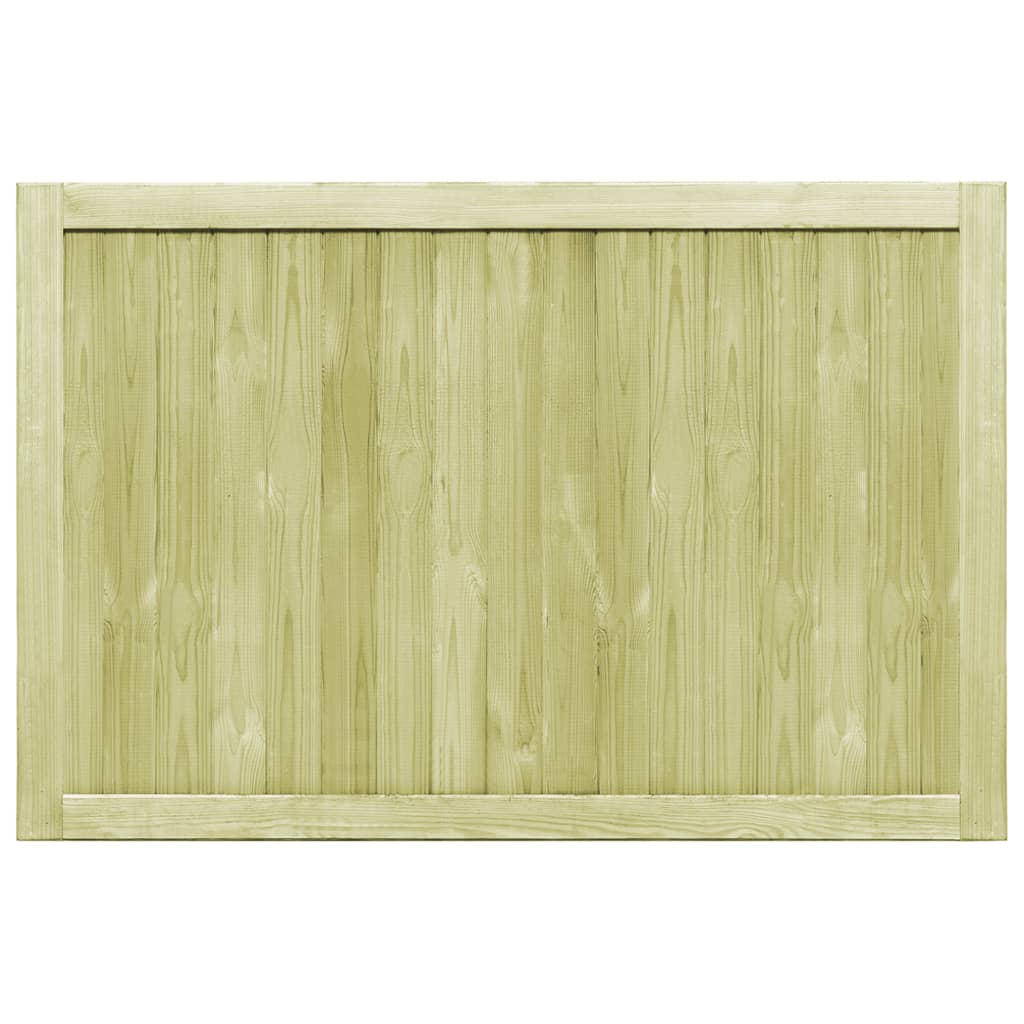 Sodo vartai, 2vnt., 300x100cm, impregnuota pušies mediena