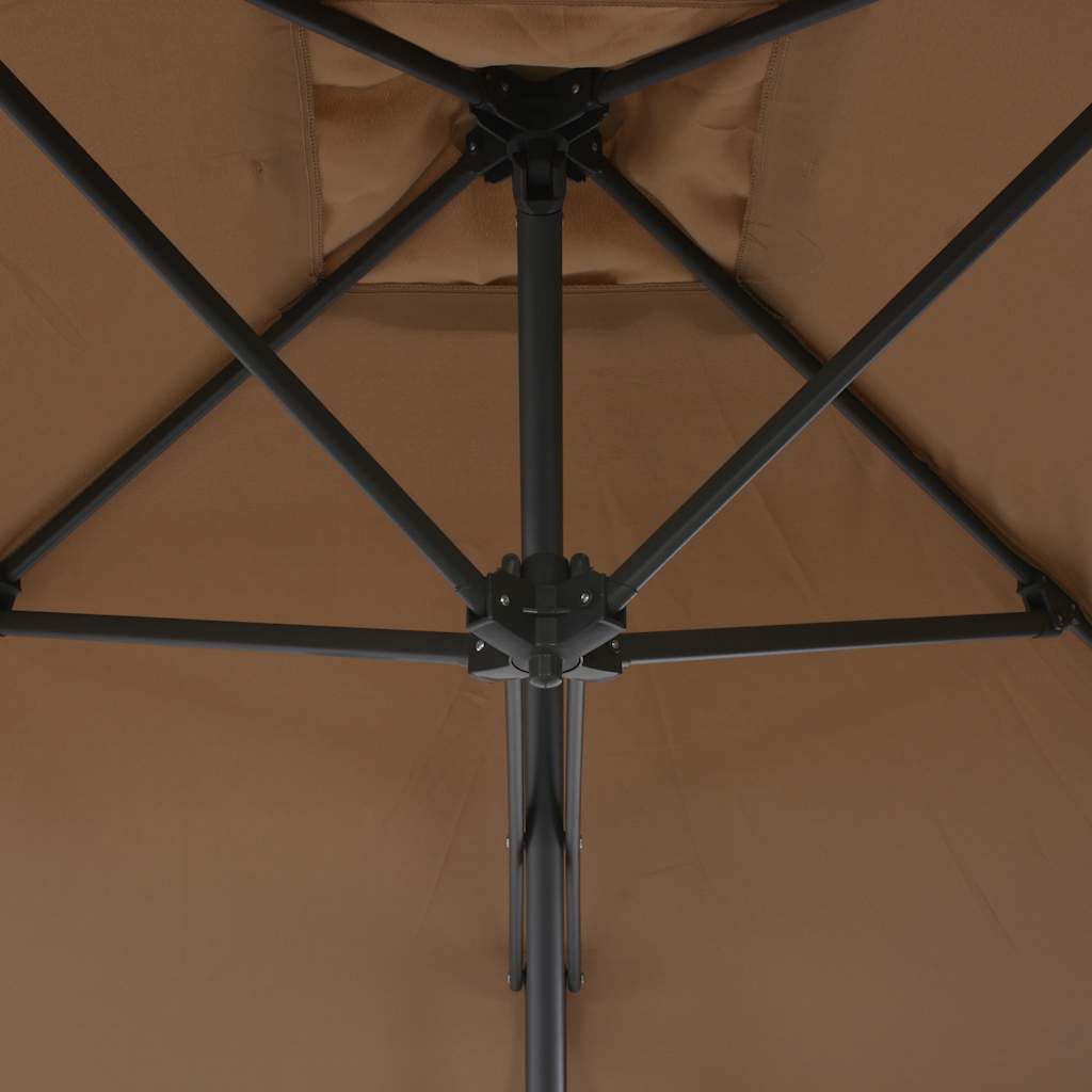 Sodo skėtis AVERY, taupe, 250x250x230cm