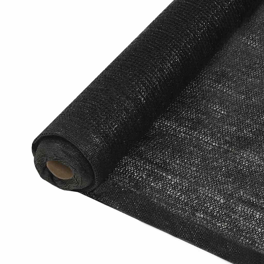 Privatumo suteikiantis tinklelis, juodas, 1,5x10 m, HDPE