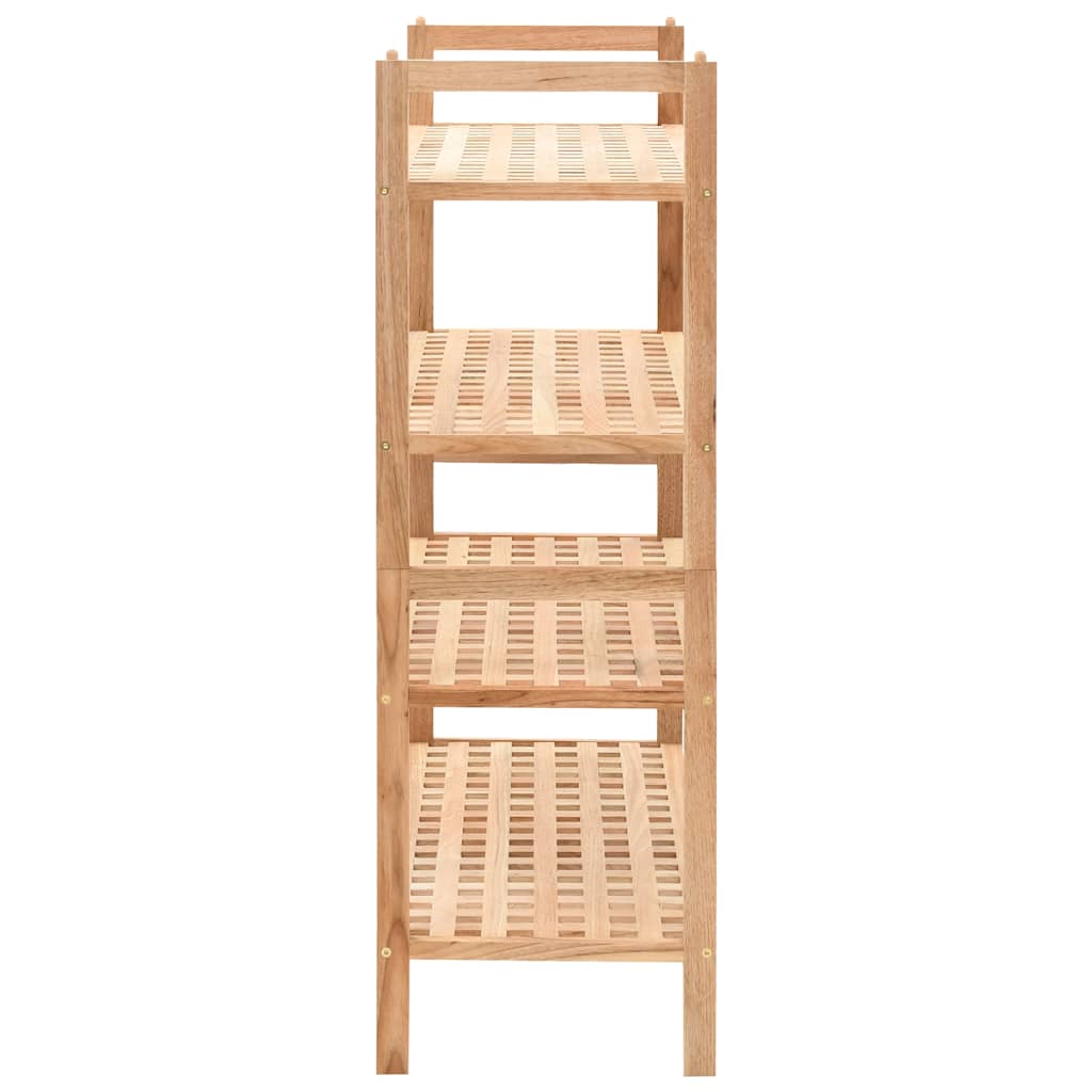 Apavu plaukts, masīvkoka riekstkoks, 69x26x81cm