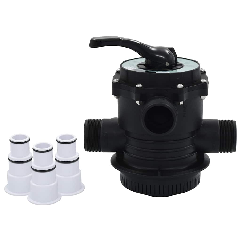 Multiport valve for sand filter, ABS, 1.5", 6-way