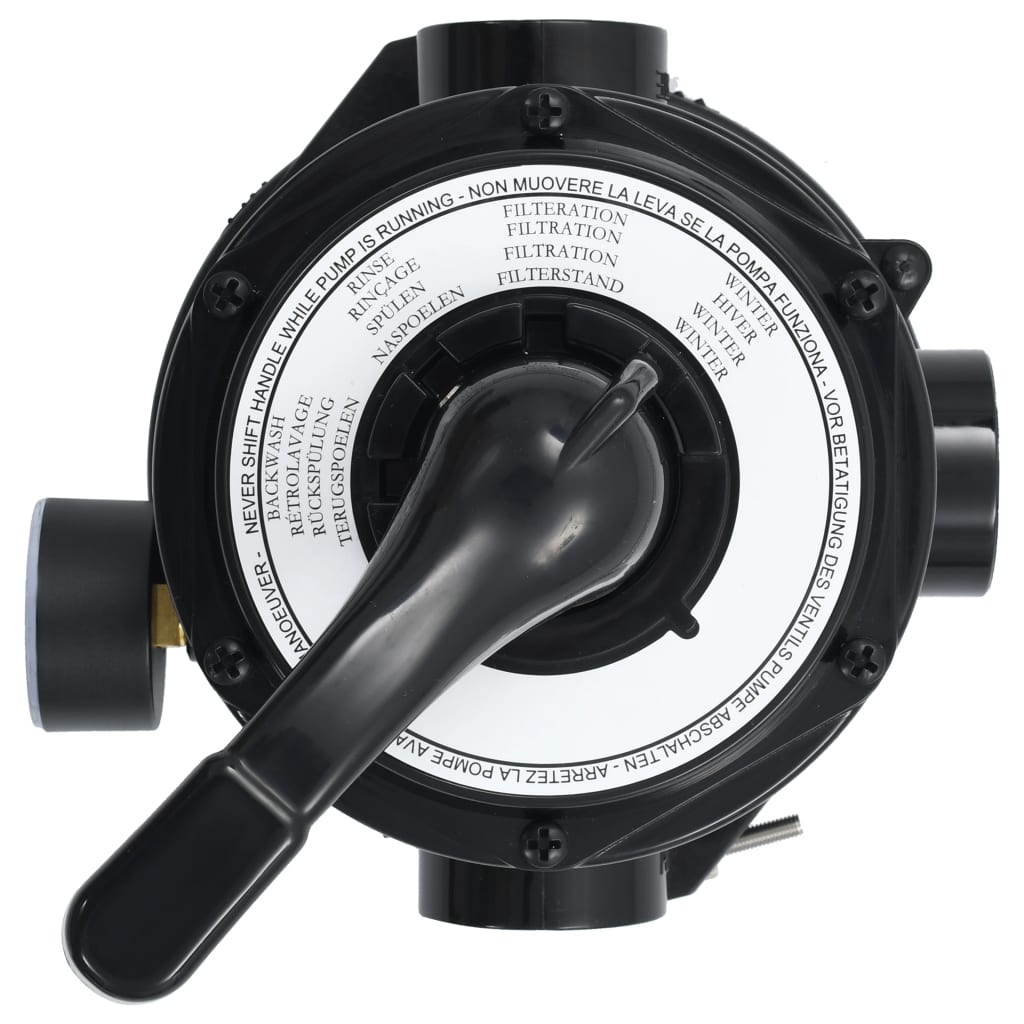 Multiport valve for sand filter, ABS, 1.5", 4-way