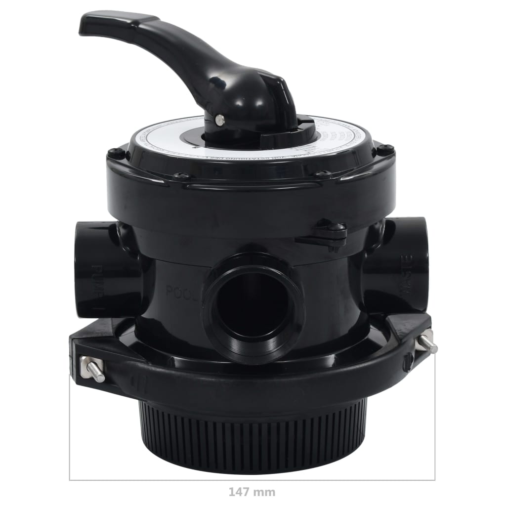Multiport valve for sand filter, ABS, 1.5", 4-way